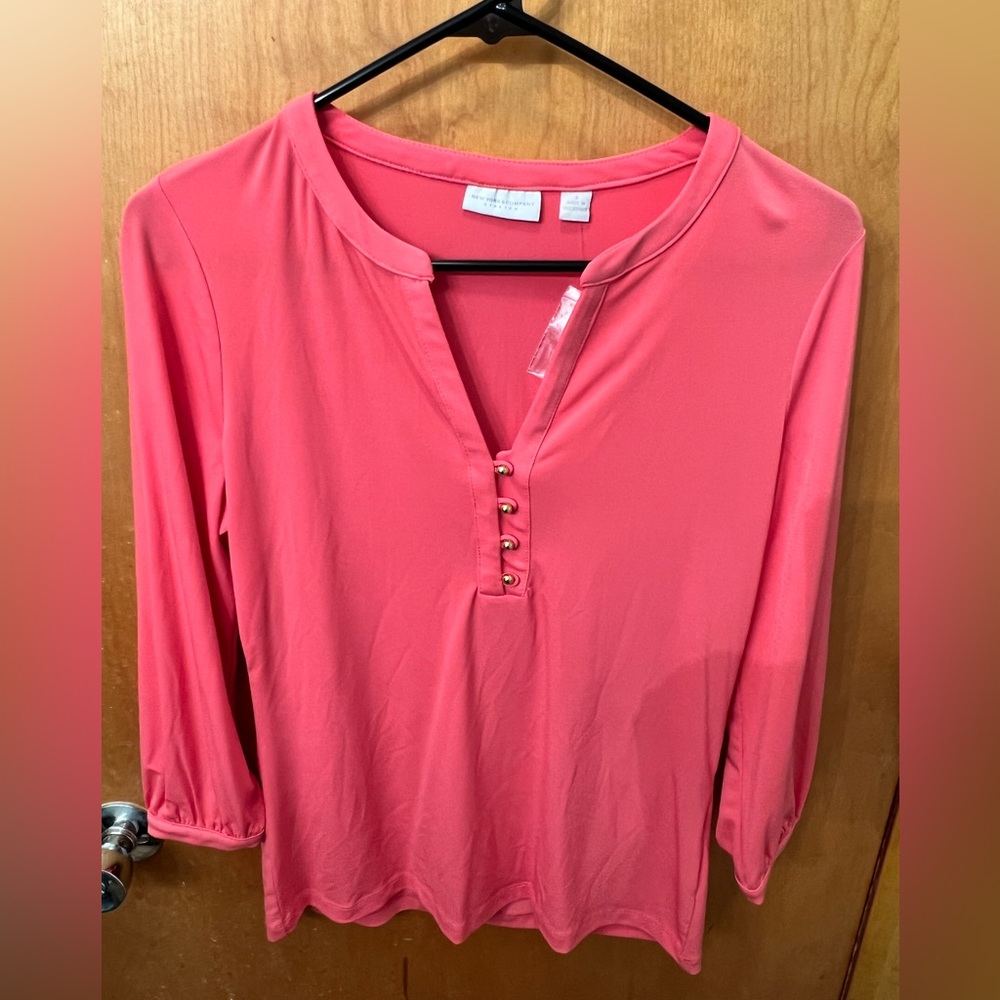 NWT - New York & Co 3/4 Sleeve Blouse